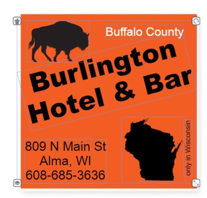 The Burlington Hotel & Bar - Alma Wi Ngoại thất bức ảnh